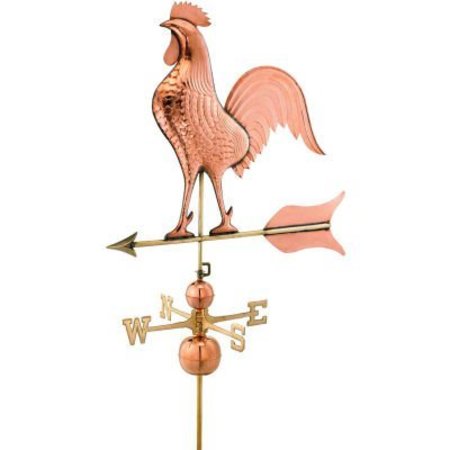 GOOD DIRECTIONS Good Directions Barn Rooster Estate Weathervane, Polished Copper 616P
